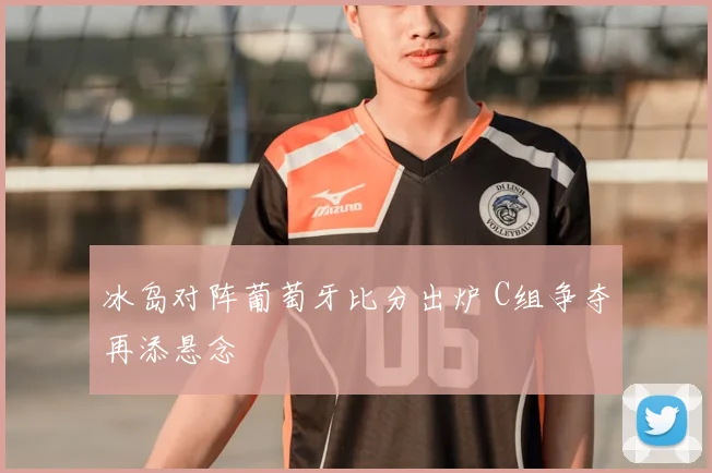 冰岛对阵葡萄牙比分出炉 C组争夺再添悬念