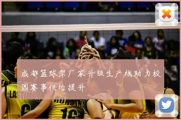 成都篮球架厂家升级生产线助力校园赛事供给提升